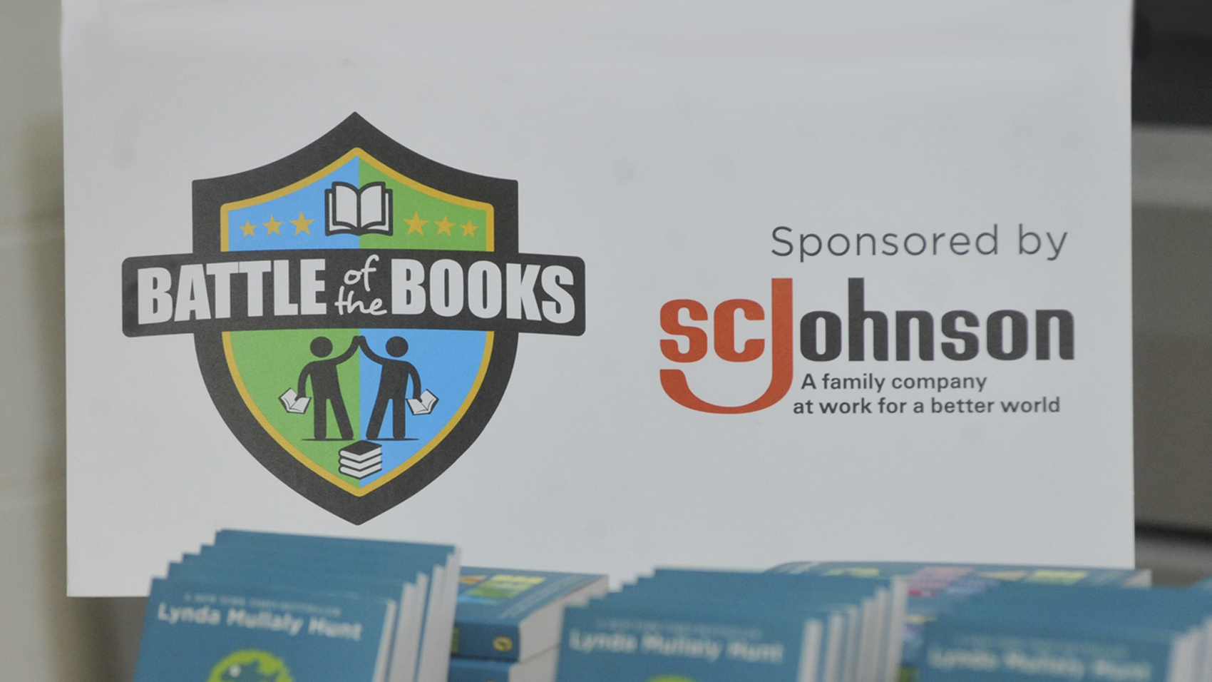 Battle of the Books sponsored by SC Johnson