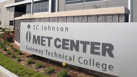 SC Johnson’s corporate philanthropy programme funded the expansion of Gateway Technical College’s iMET center.