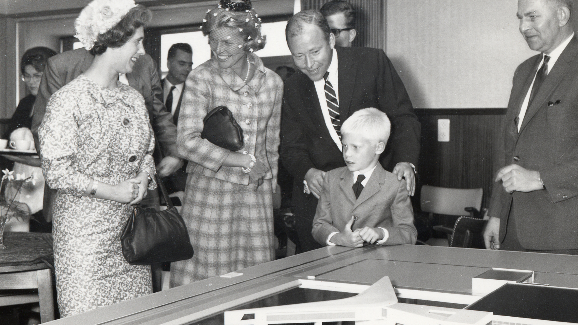 Johnson Family at SC Johnson Europlant groundbreaking