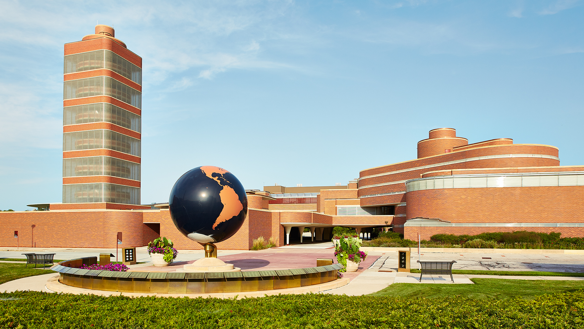 Sede da SC Johnson projetada por Frank Lloyd Wright