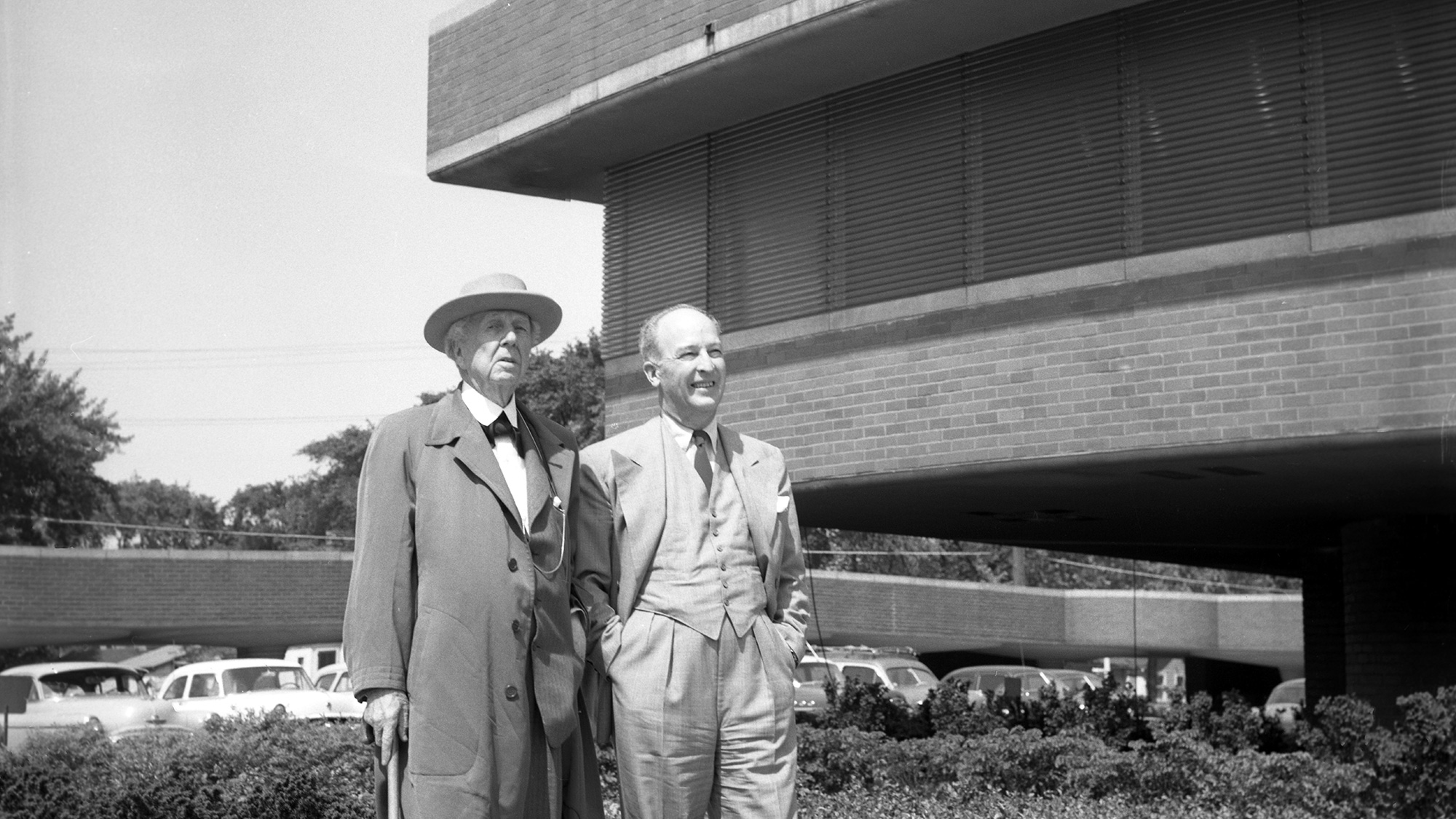 H.F. Johnson, Jr. and Frank Lloyd Wright