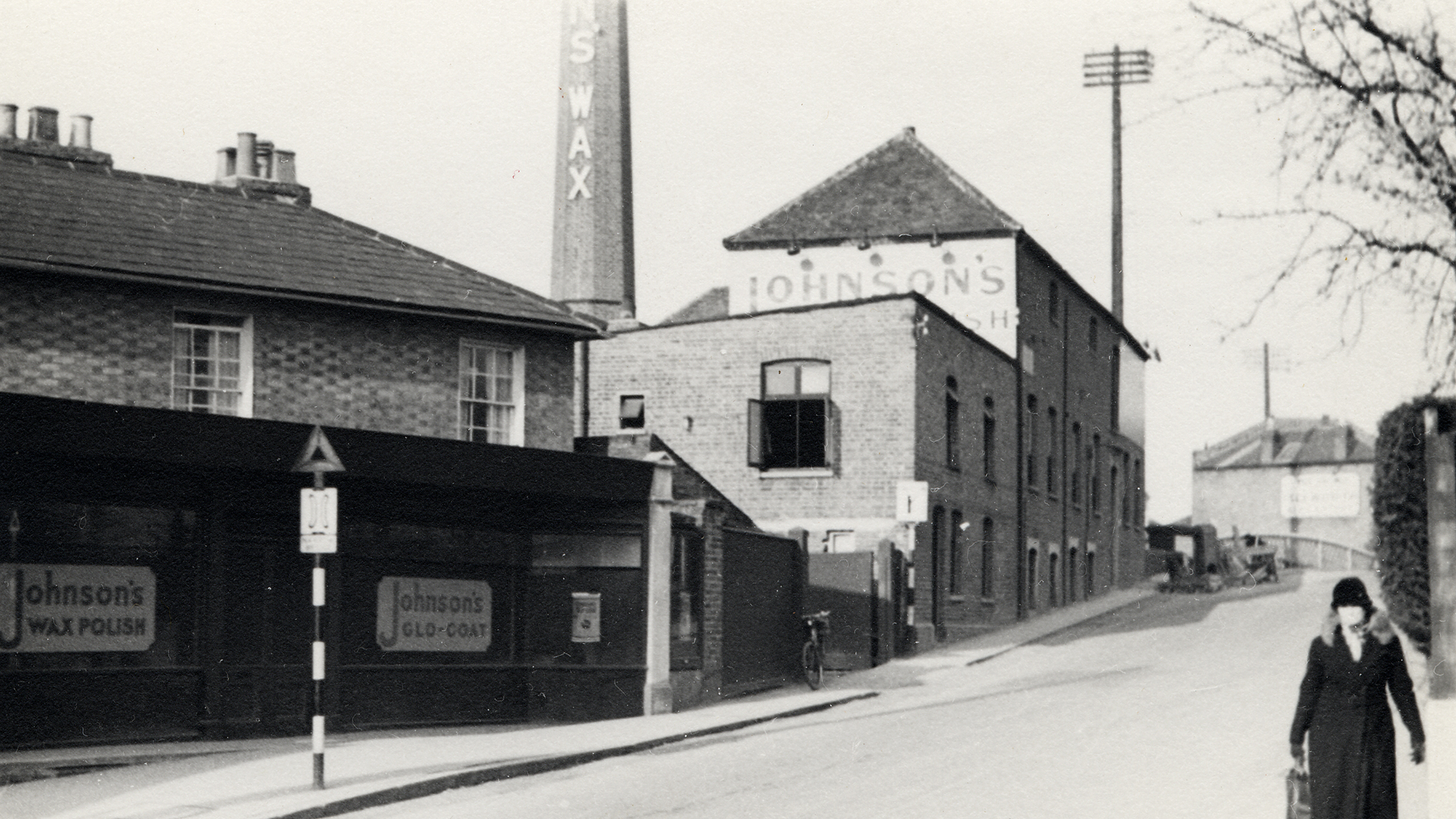 Gebäude von British Johnson im Jahr 1920