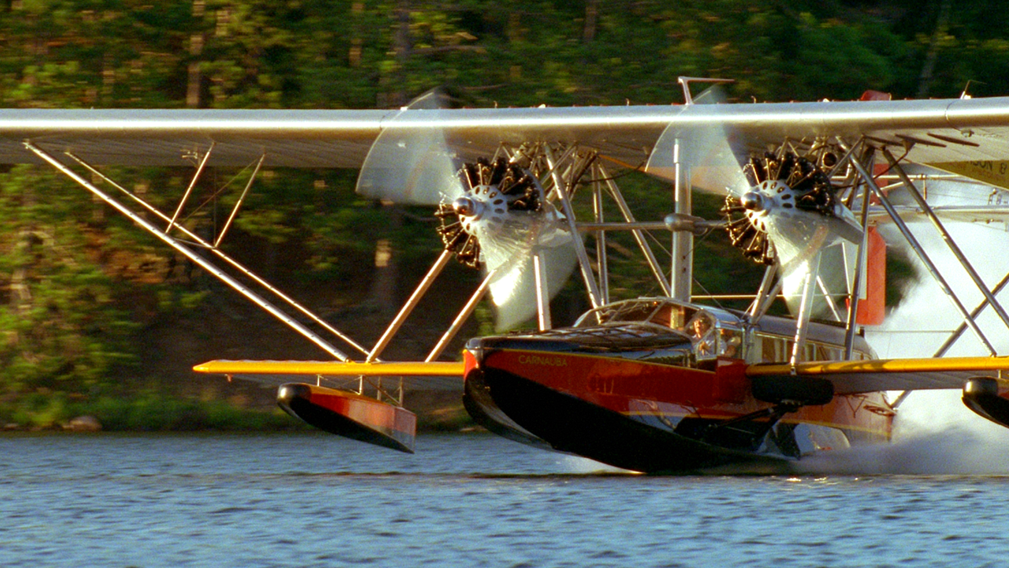 Sam Johnson Landing Carnauba Amphibian Plane