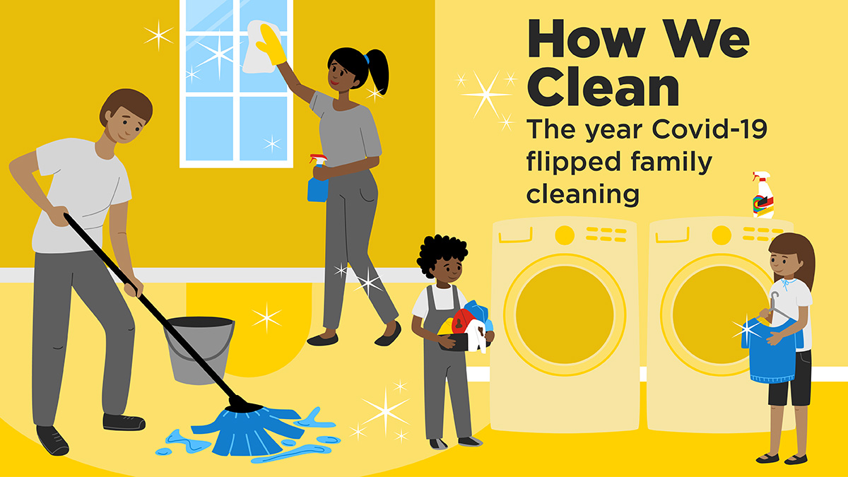 How We Clean: The year COVID-19 flipped family cleaning