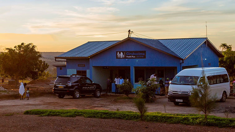 SC Johnson Rwanda Health Clinic at Sunset